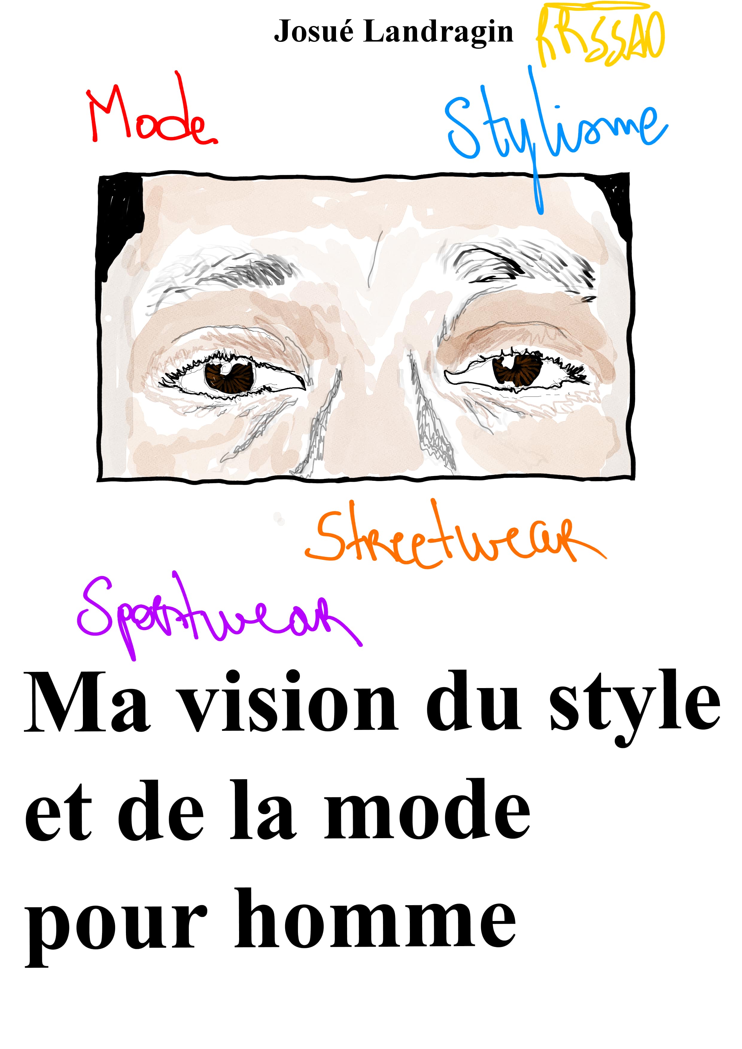 Couverture Ma vision du style et de la mode pour homme